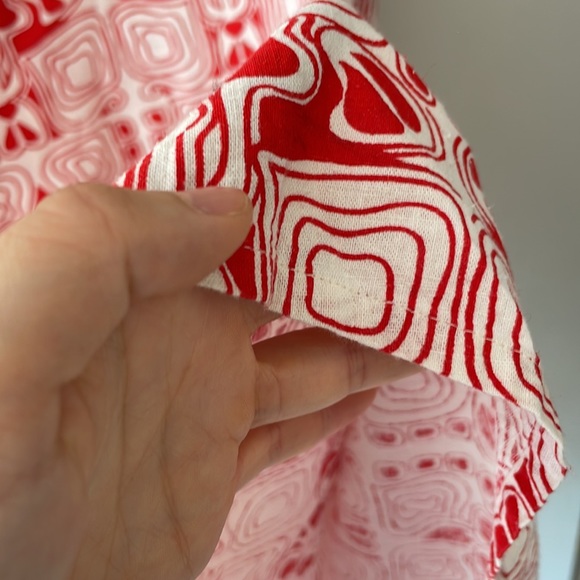 SOLD - Vintage patterned maxi dress - Picture 6 of 8